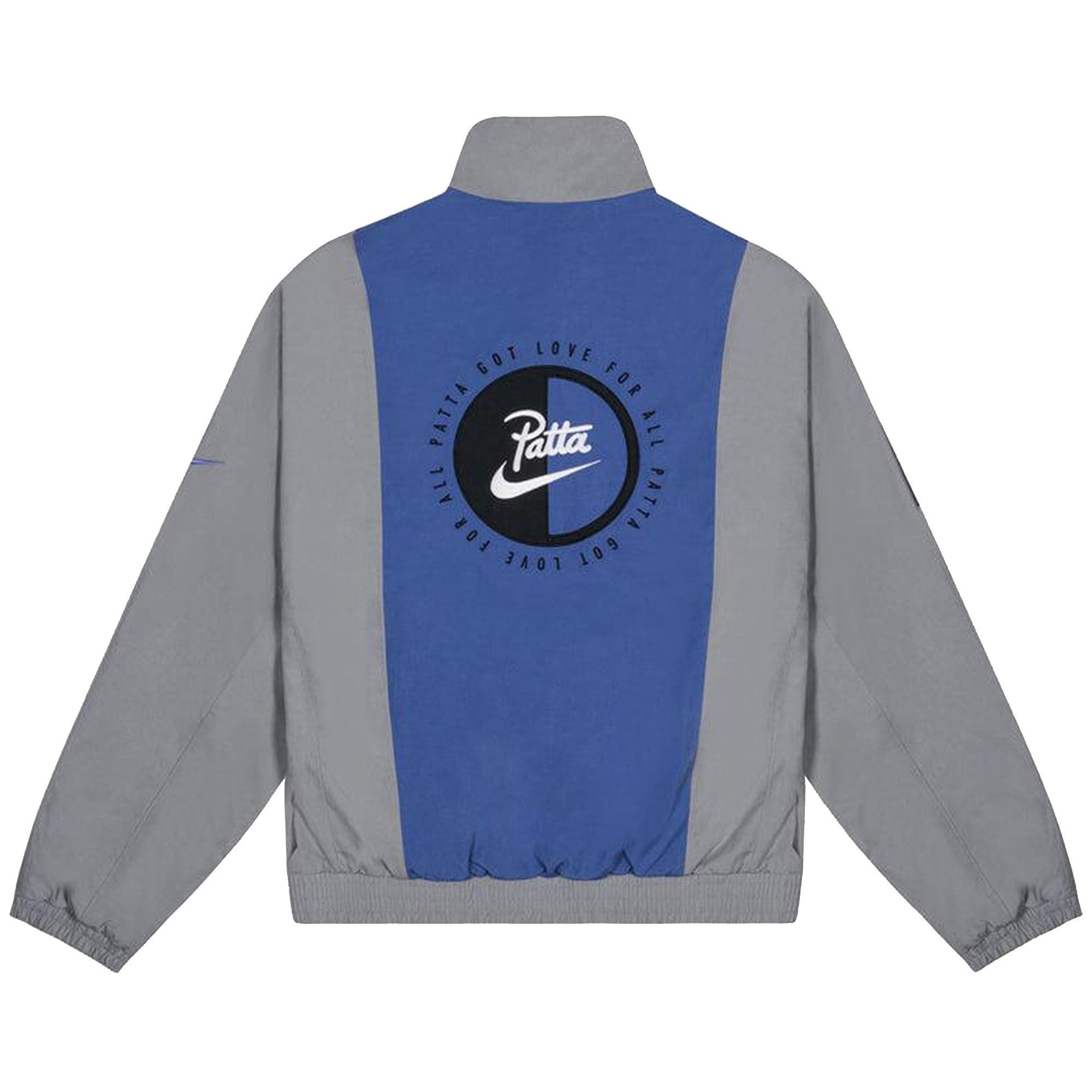 Nike x Patta Track Jacket 'Particle Grey/Sapphire' - 2