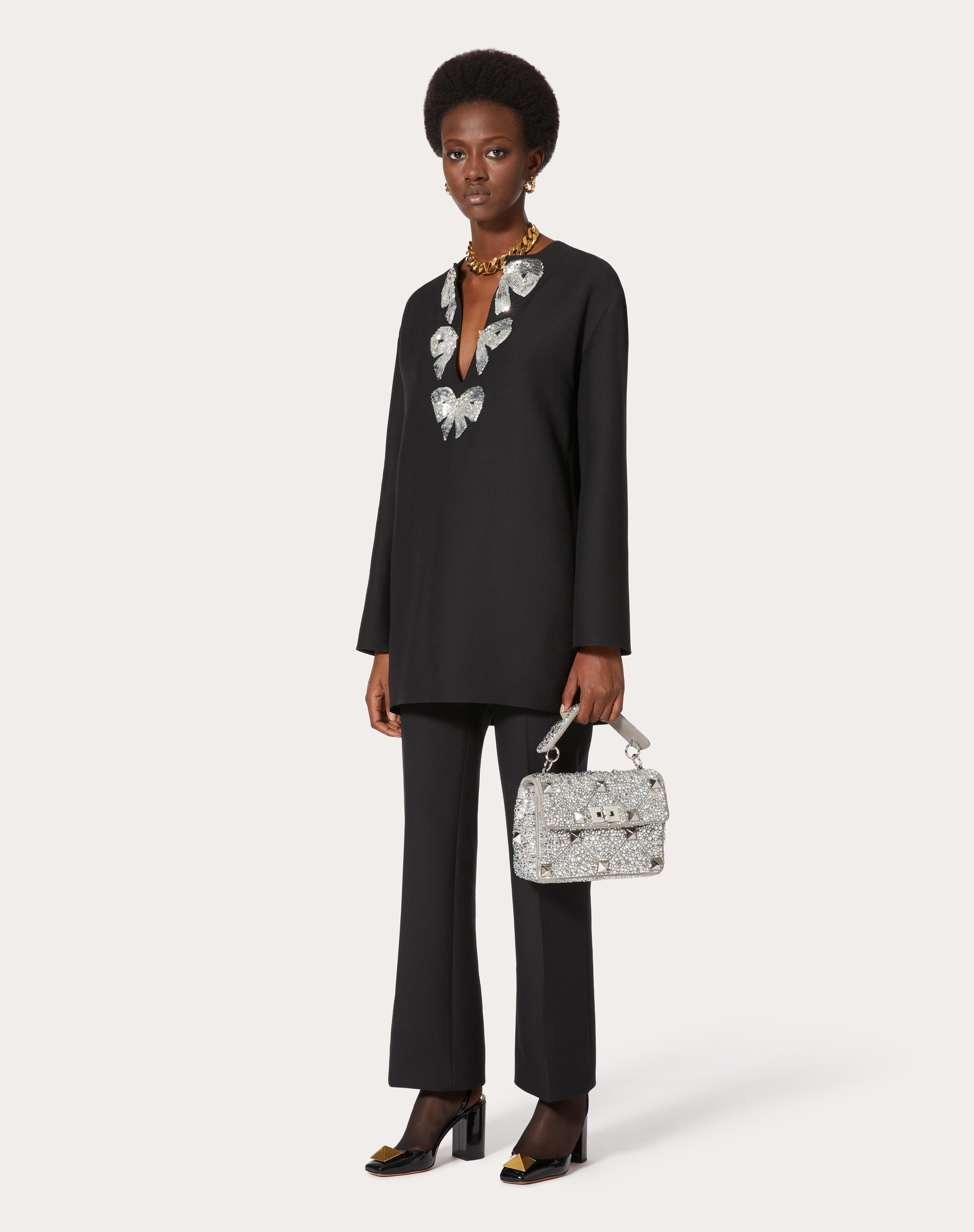 CREPE COUTURE PANTS - 2