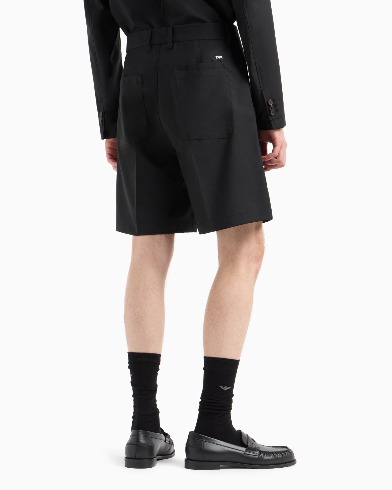 SUPER LIGHT WOOL BERMUDA SHORTS - 3