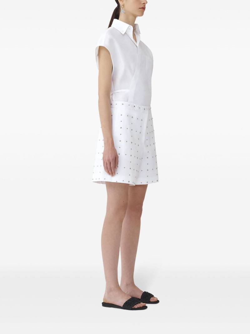 stud-detail tailored short 3
