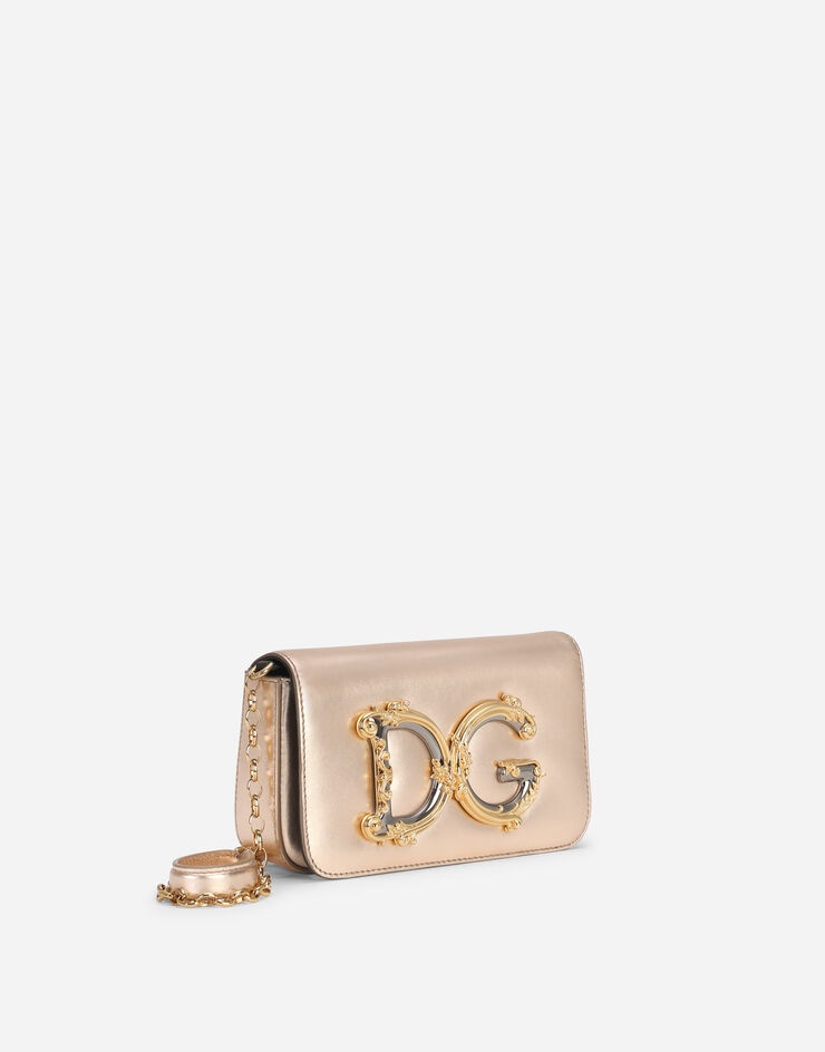 Nappa mordore leather DG Girls clutch - 3