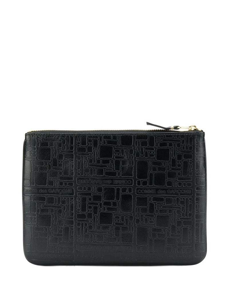 Comme Des Garçons textured pochette outlook