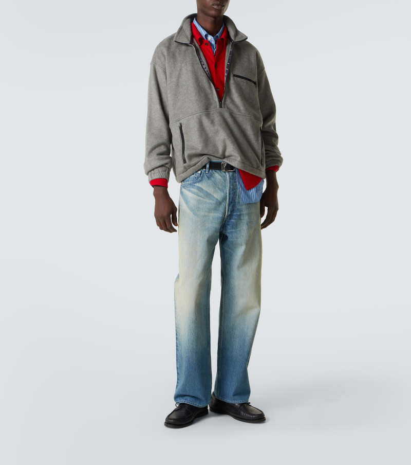 AURALEE Faded wide-leg jeans outlook