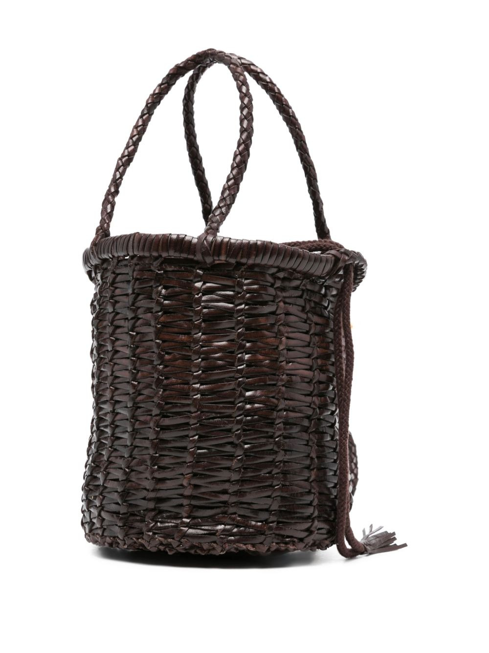 leather bucket bag - 3