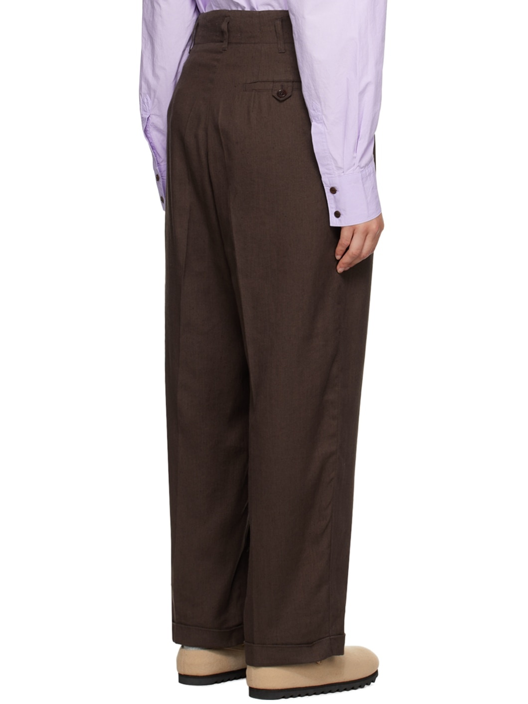 Brown Keaton Trousers - 3