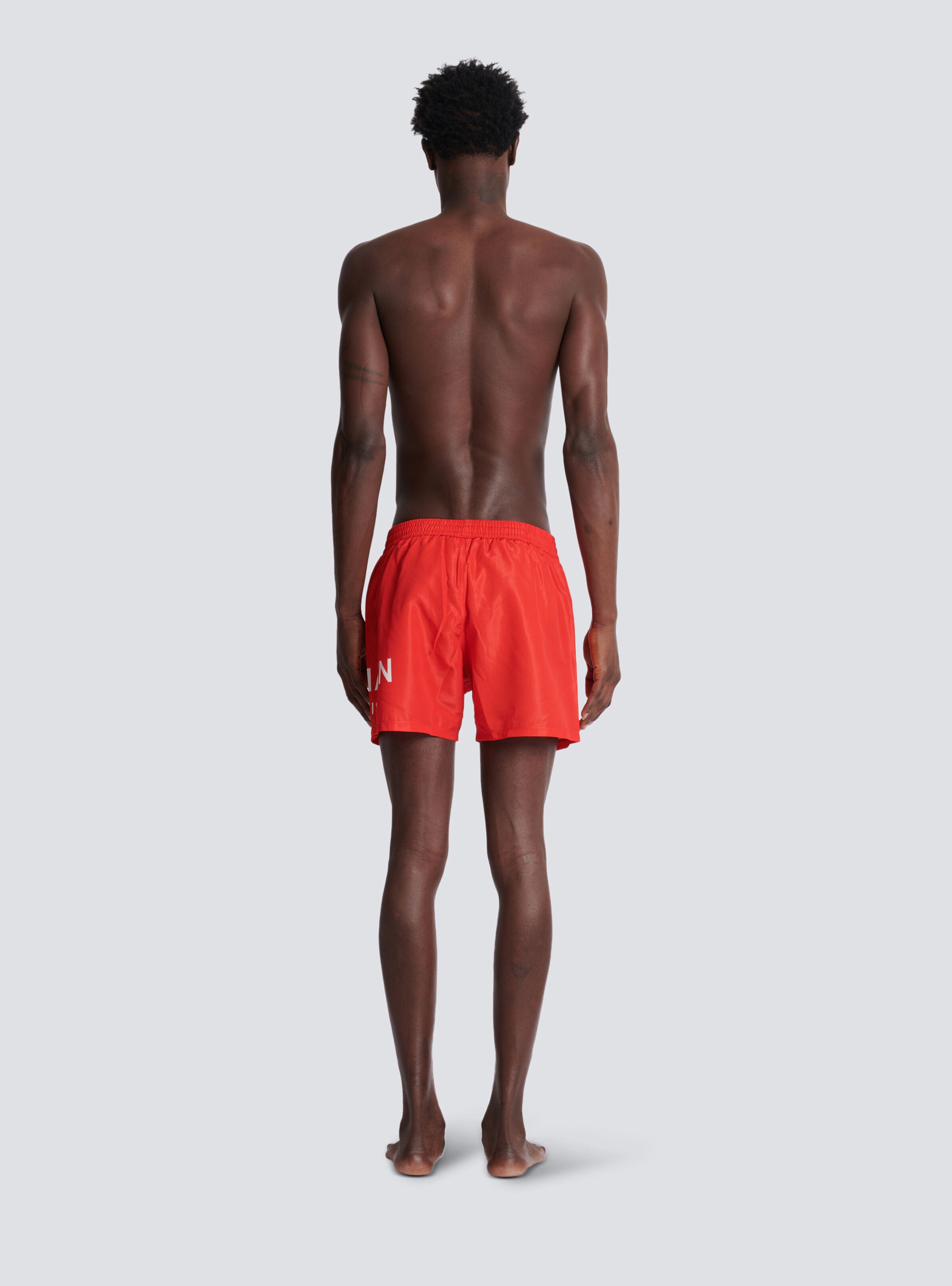 Balmain logo swim shorts - 4