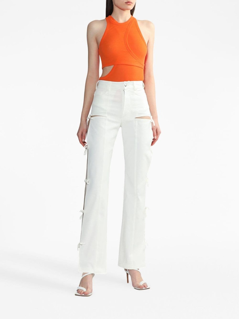 Dion Lee layered ribbed tank top outlook