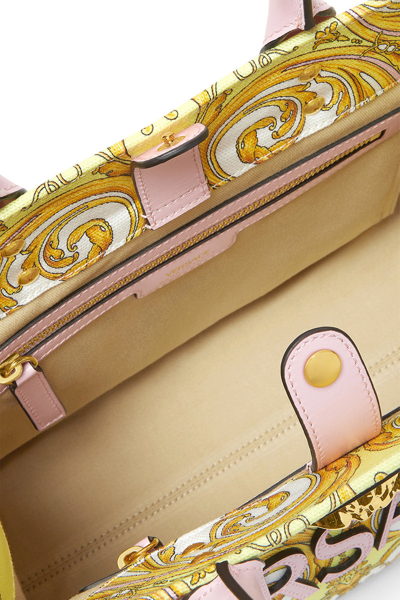 VERSACE La Meduse Small Tote Bag - Pastel Pink Multi outlook