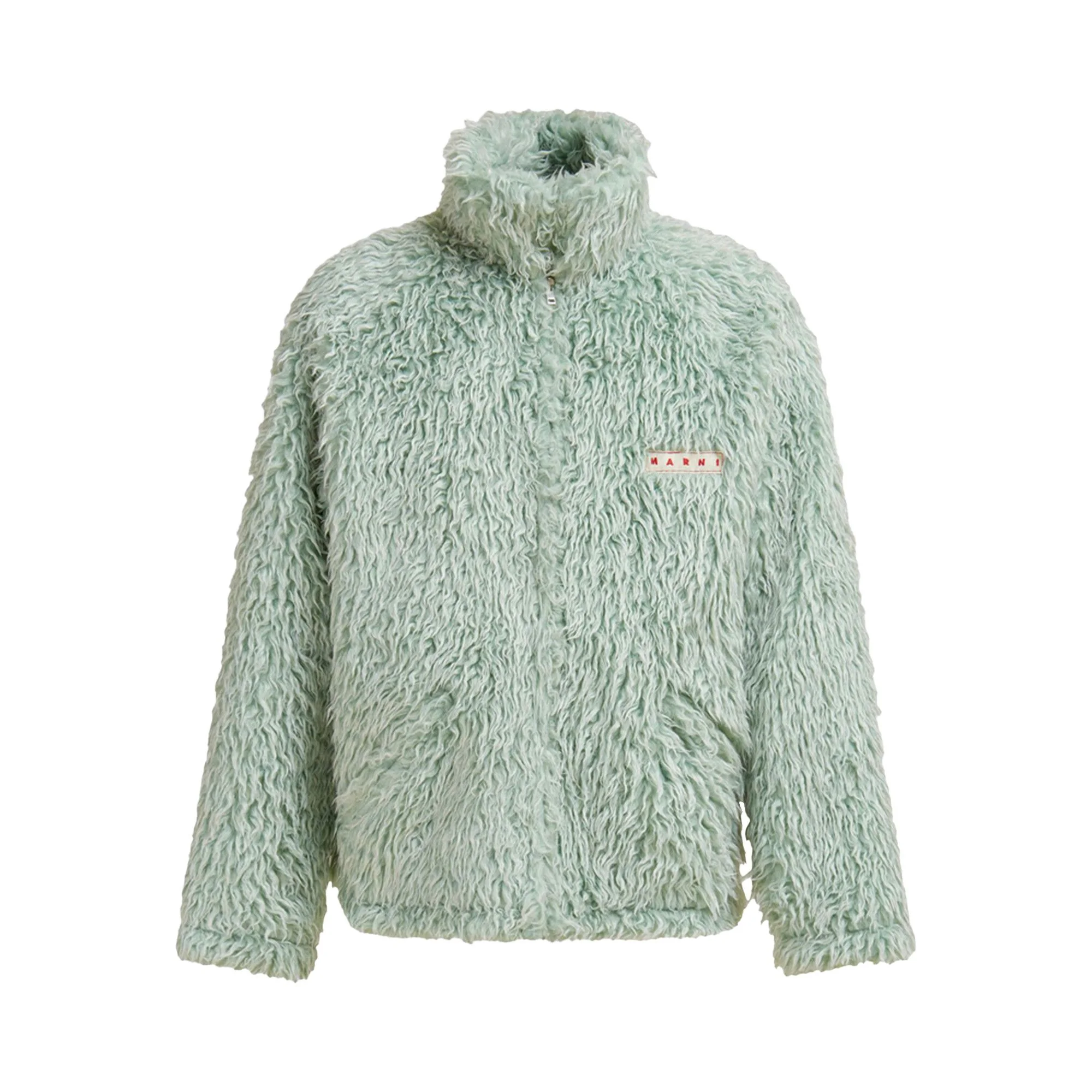 Marni Shaggy Jackets 'Light Blue' - 1