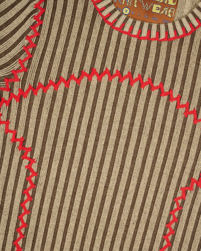 Mariel Sport Knit Top - Sand 3