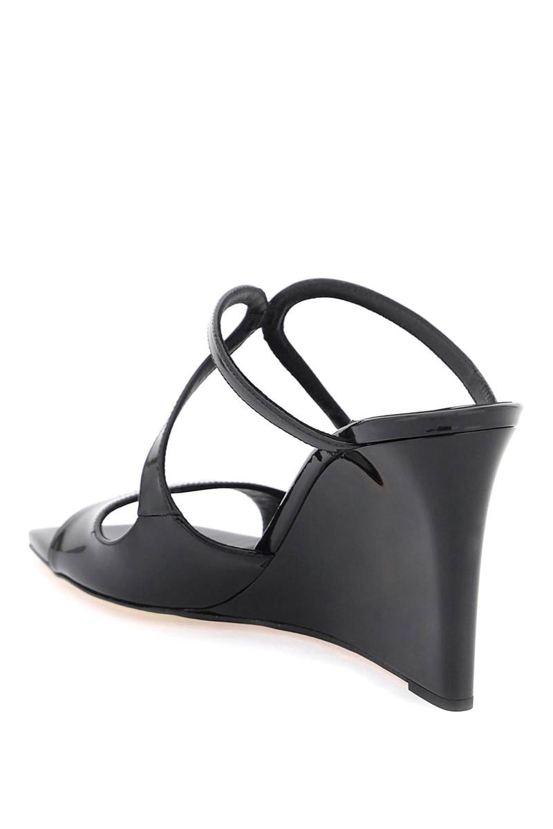 JIMMY CHOO 'ANISE WEDGE 85' MULES - 3