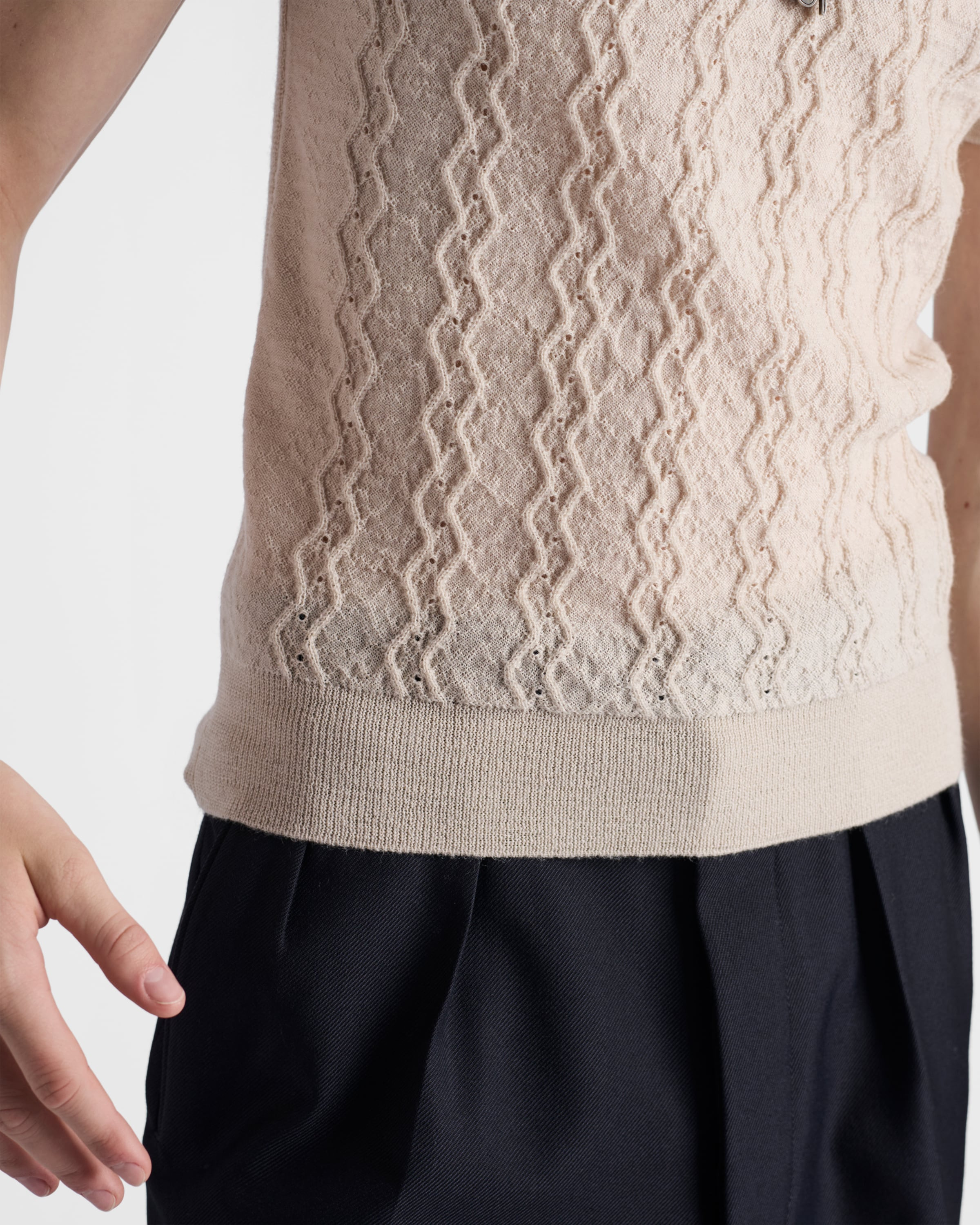 Wool crew-neck sweater - 4