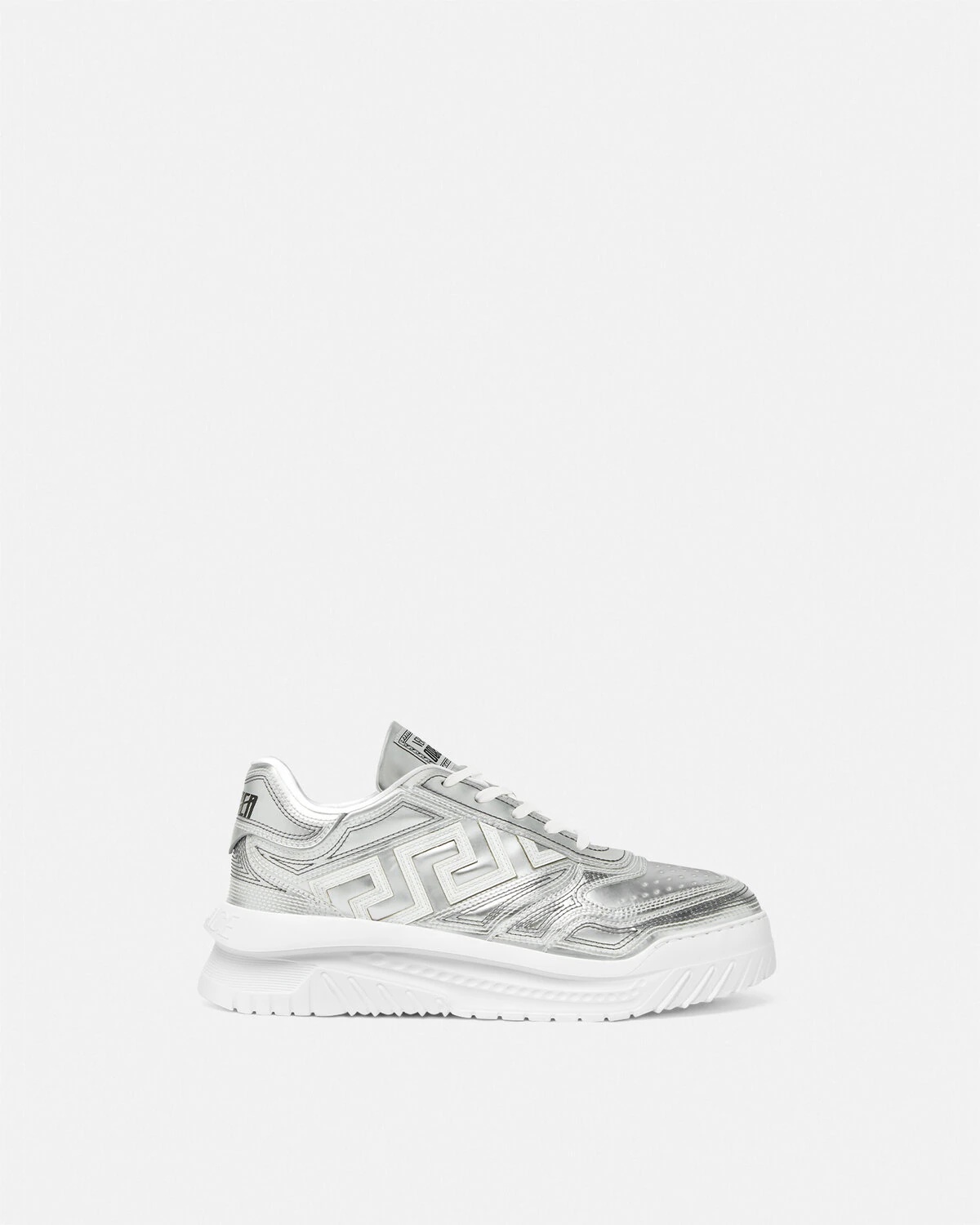 Metallic Greca Odissea Sneakers - 1