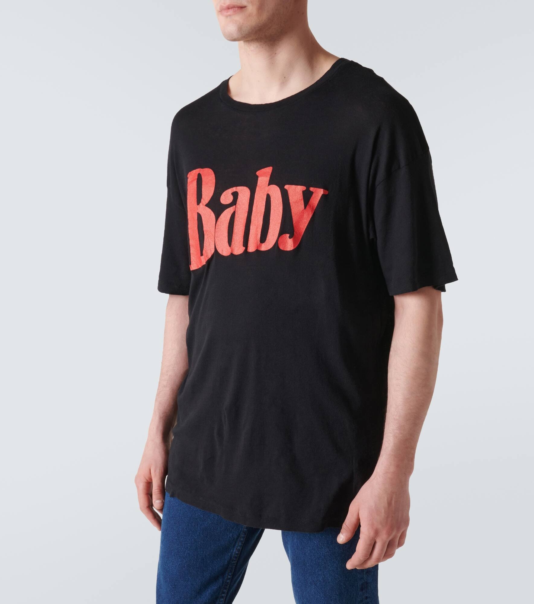 Printed cotton jersey T-shirt - 3