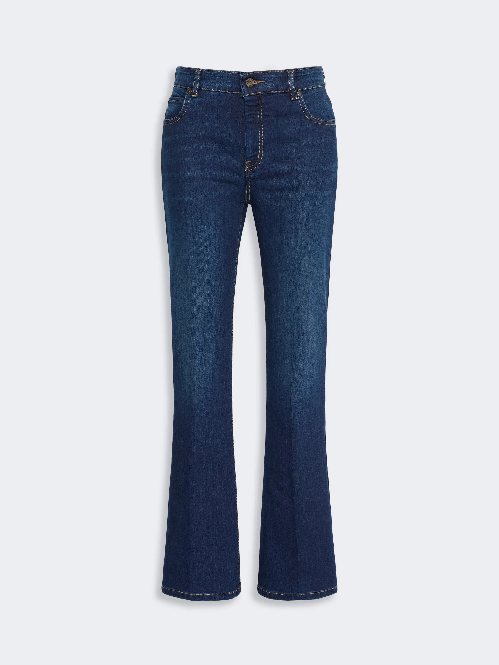 RAPALLO Slim-fit super stretch denim jeans - NAVY - 1