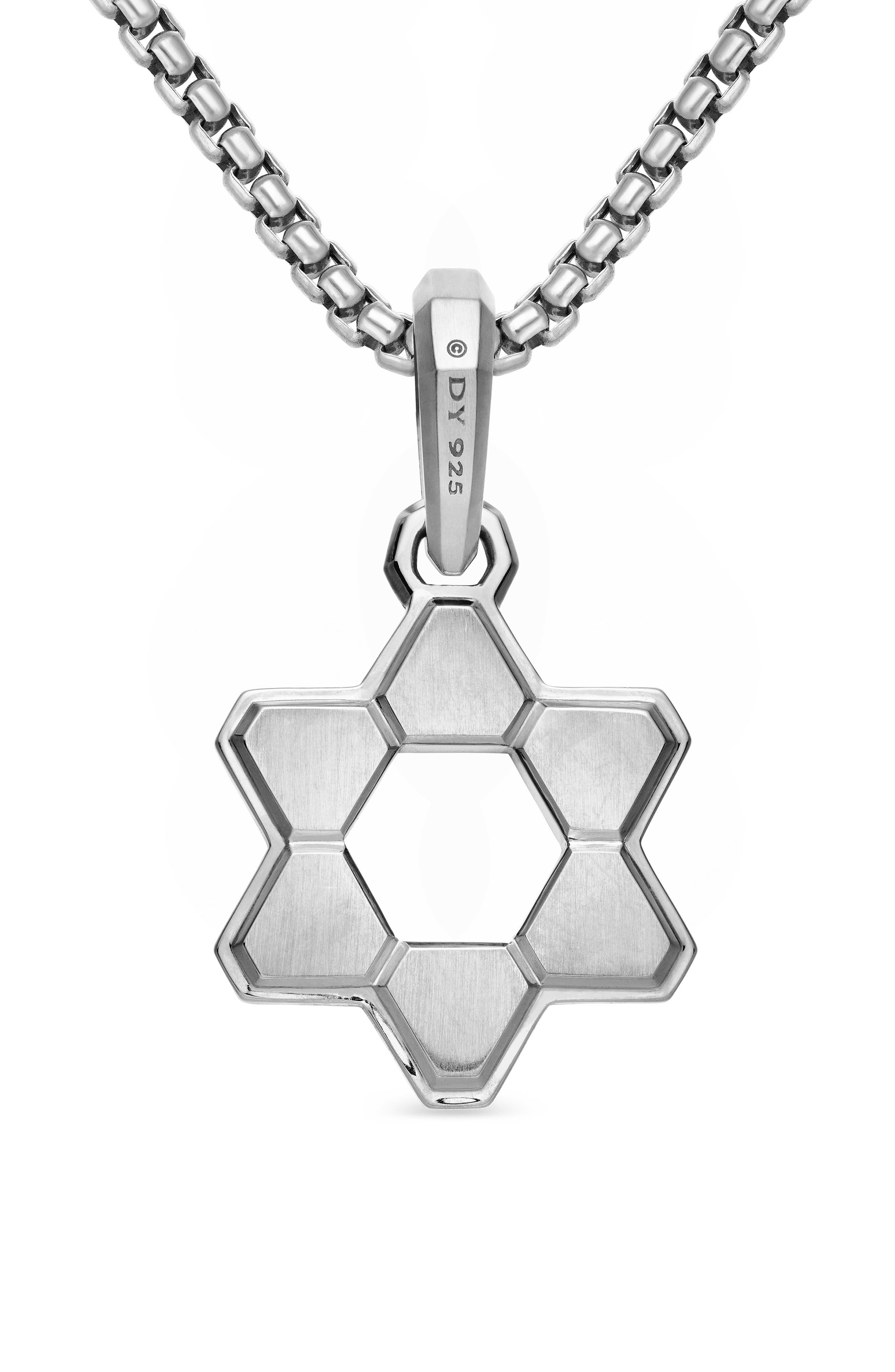 David Yurman Deco Star of David Pendant in Silver at Nordstrom - 6