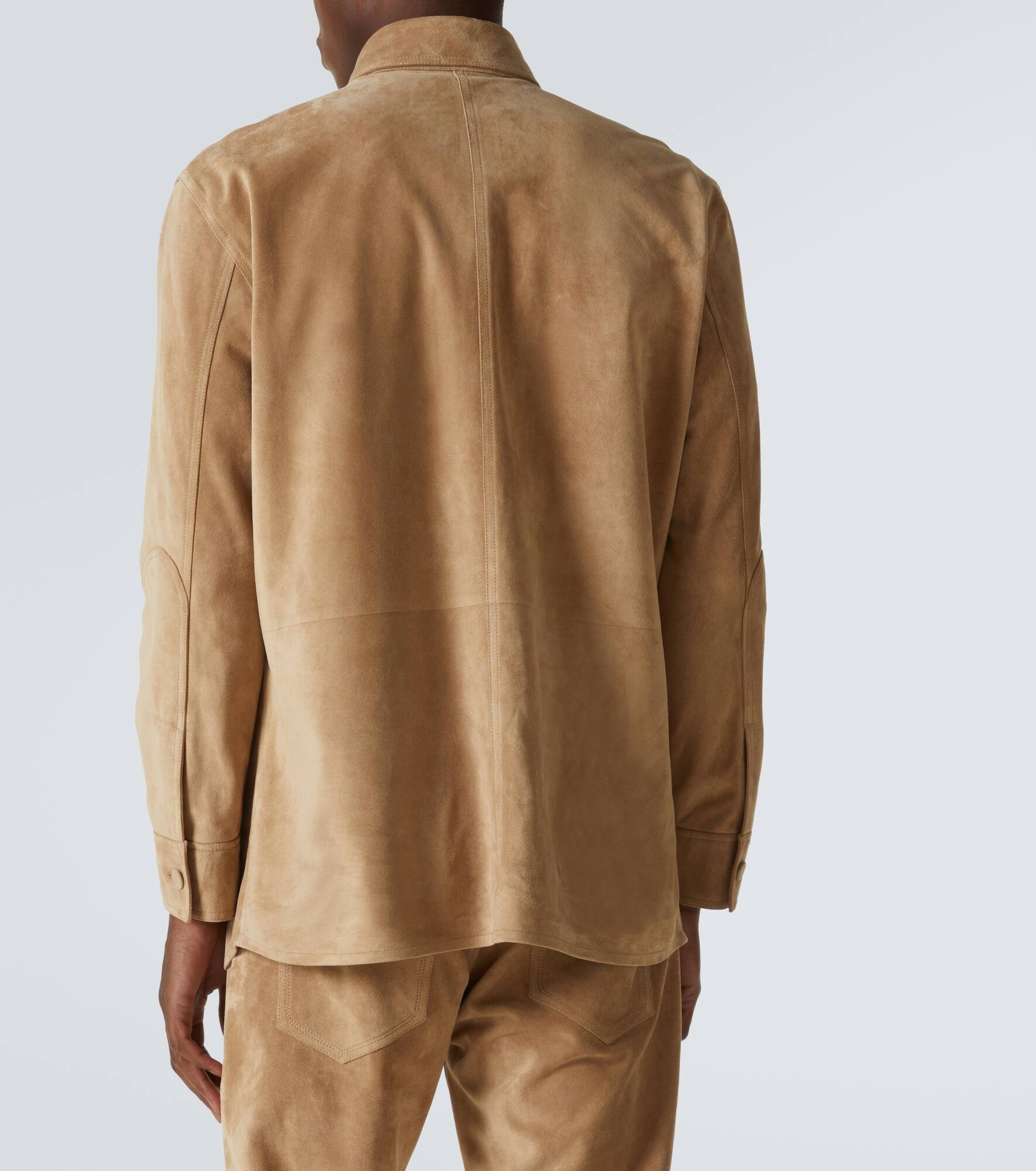 Lucas suede overshirt - 4