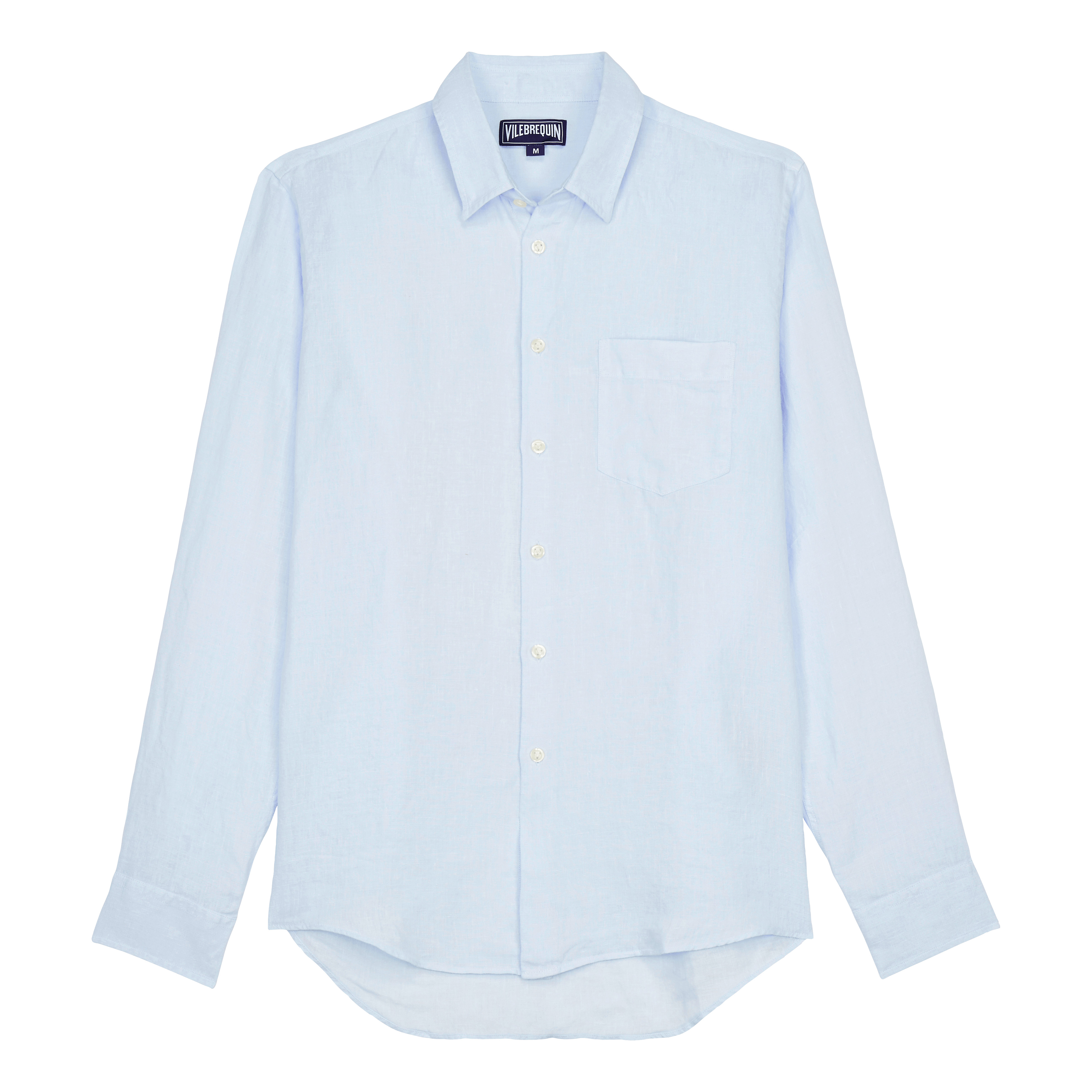 Men Linen Shirt Solid - 1