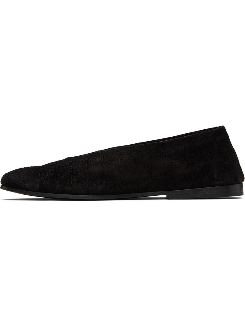 Black Scivolo Ballerina Flats 3