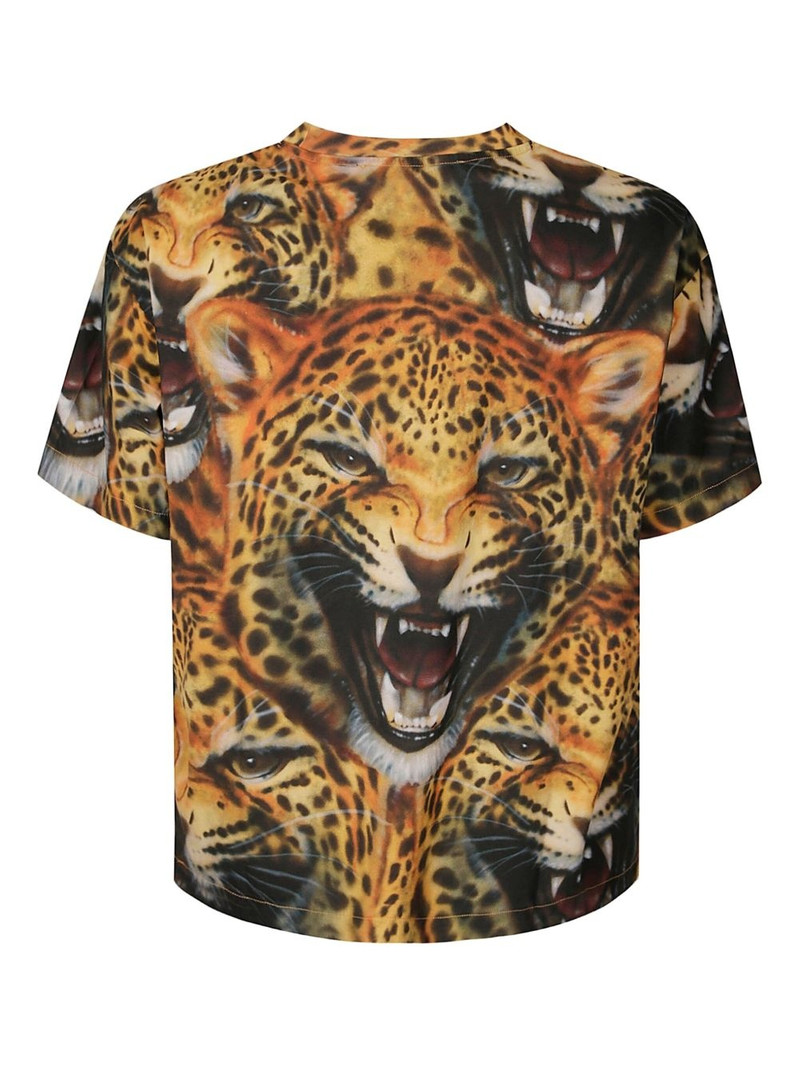 Stockholm Surfboard Club leopard-print t-shirt outlook