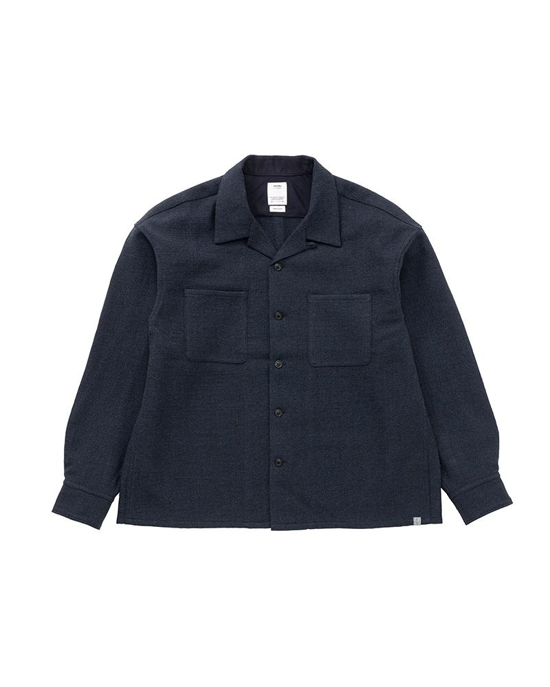 OC PALMER SHIRT L/S NAVY - 1