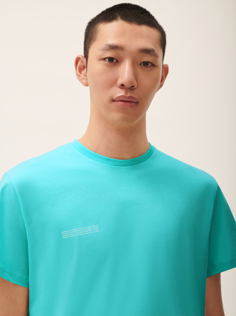 Mens 365 Midweight T-shirt - Ocean Turquoise 4