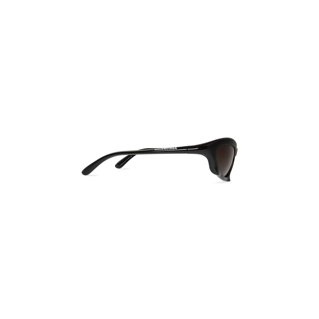 Bat Rectangle Sunglasses in Black - 4