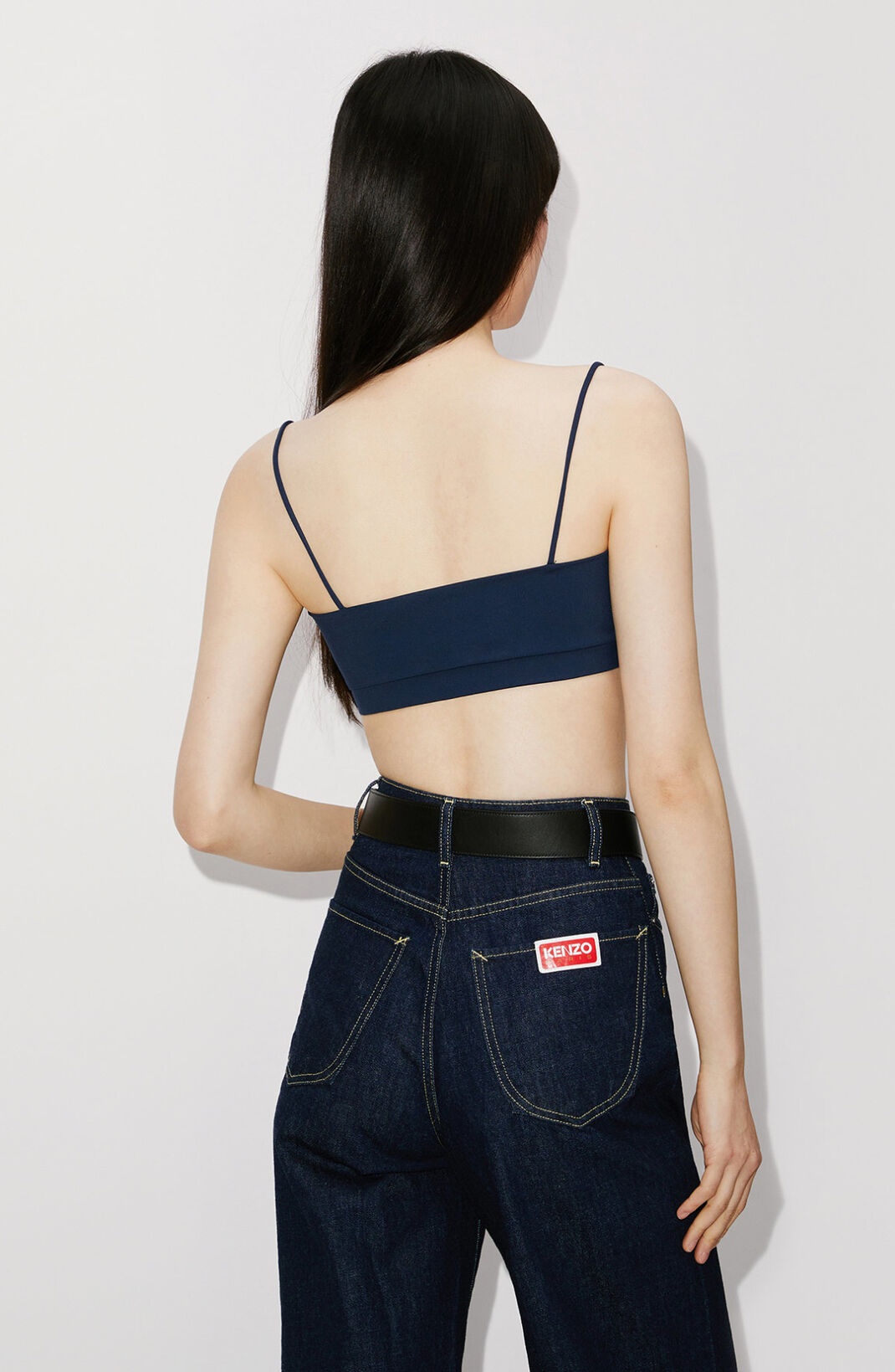 KENZO bandeau top with straps - 5