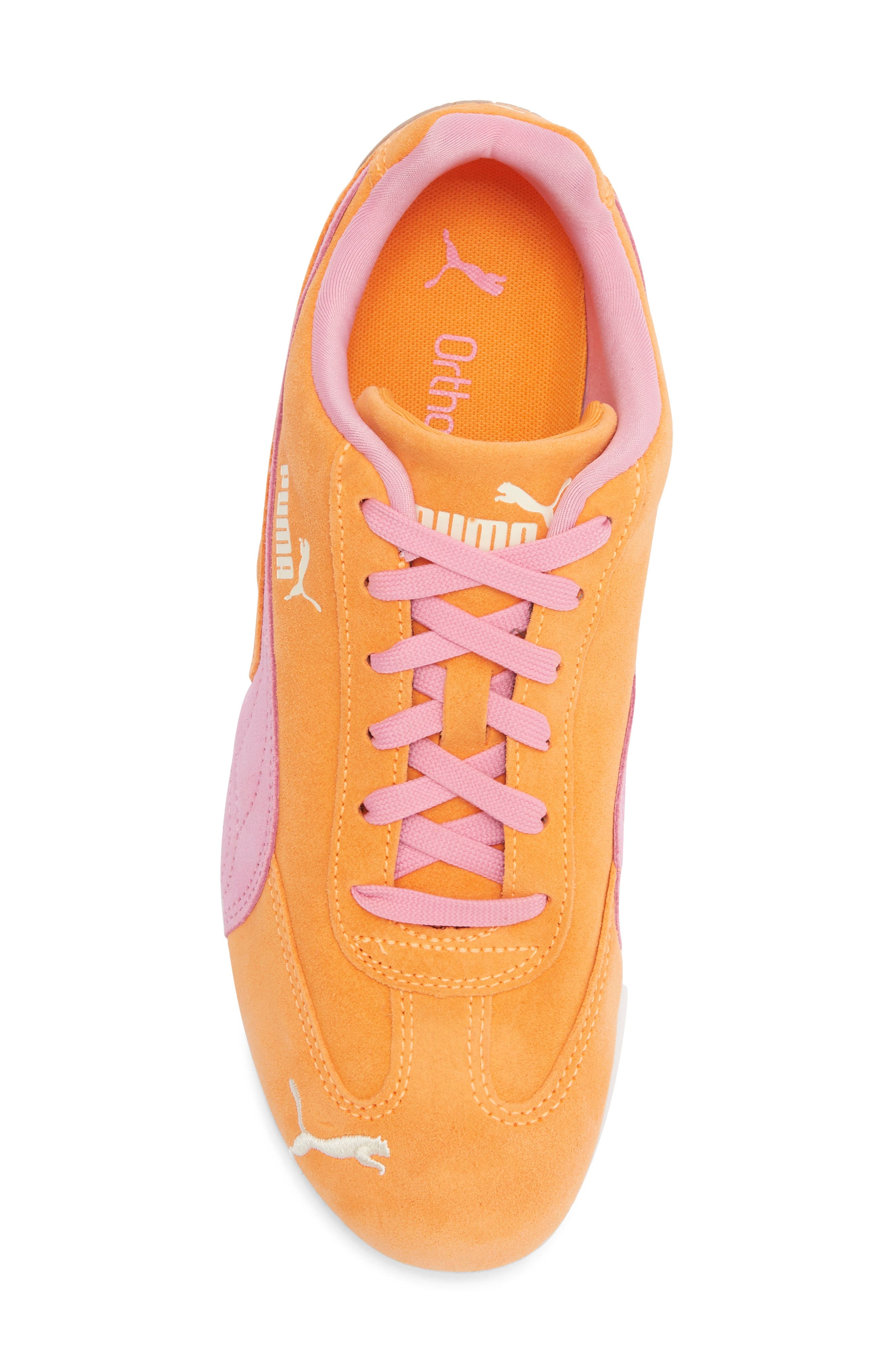 PUMA Speedcat OG Sneaker in Orange Glo-Poised Pink at Nordstrom - 5