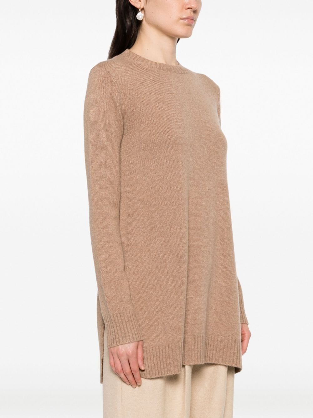 fine-knit cashmere jumper - 3