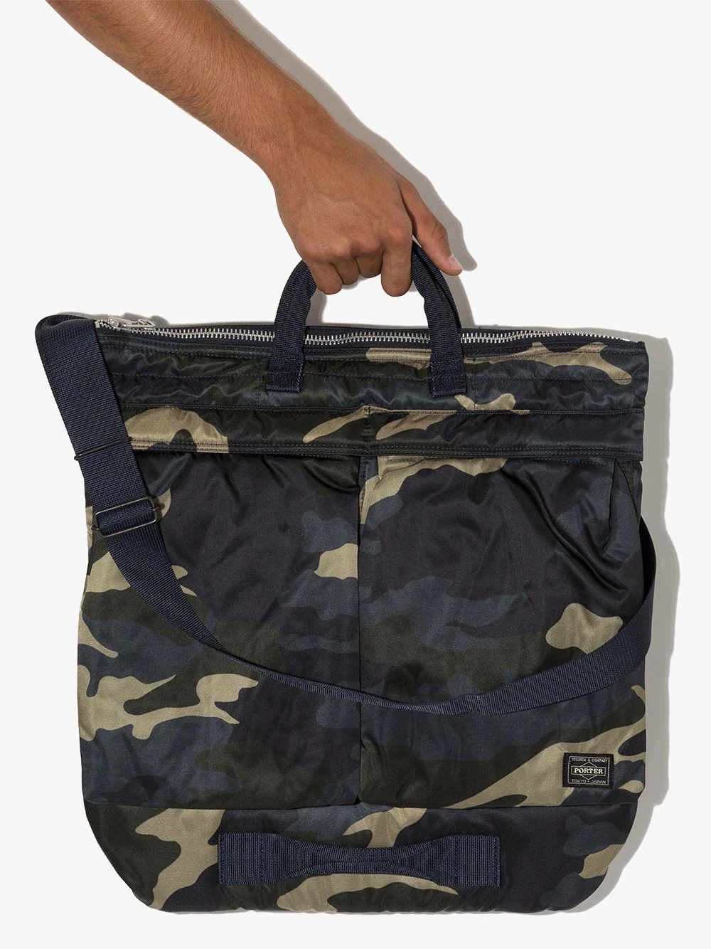 Helmet camouflage tote bag - 4