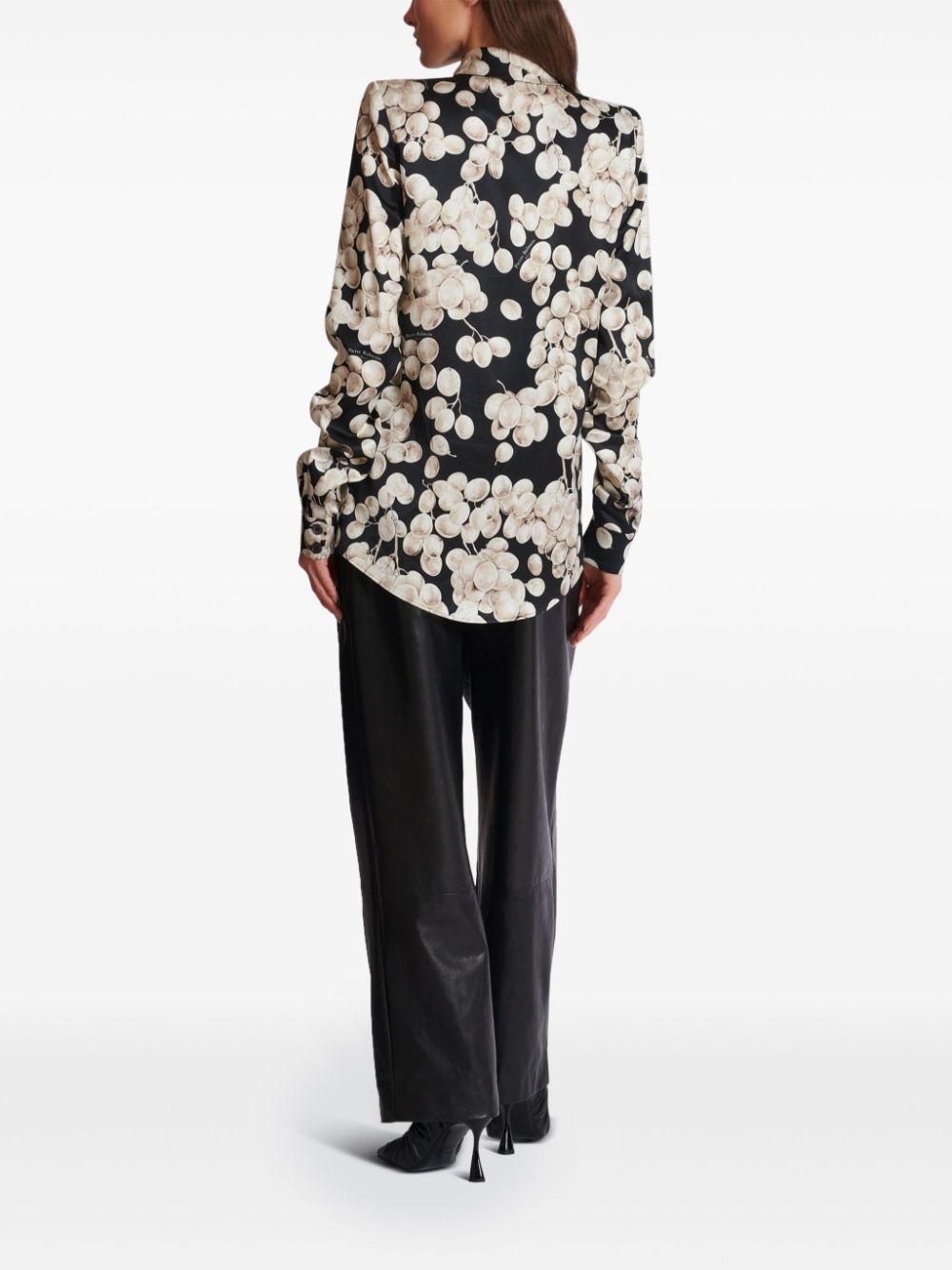 raisin-print shirt - 4