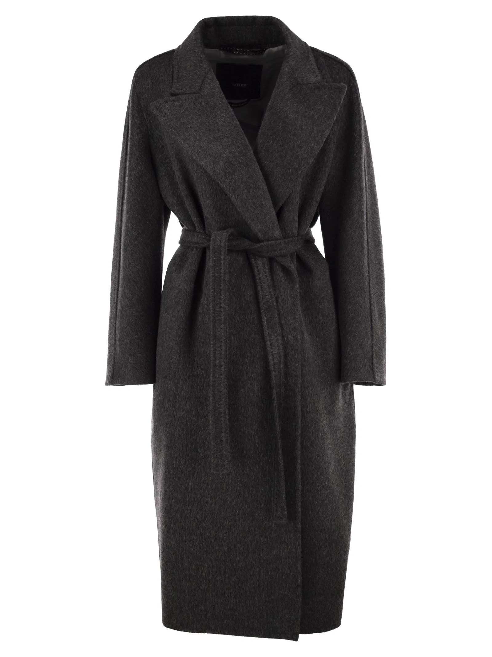 Max Mara Women Mxtvista - Long Cashmere And Mohair Coat - 1