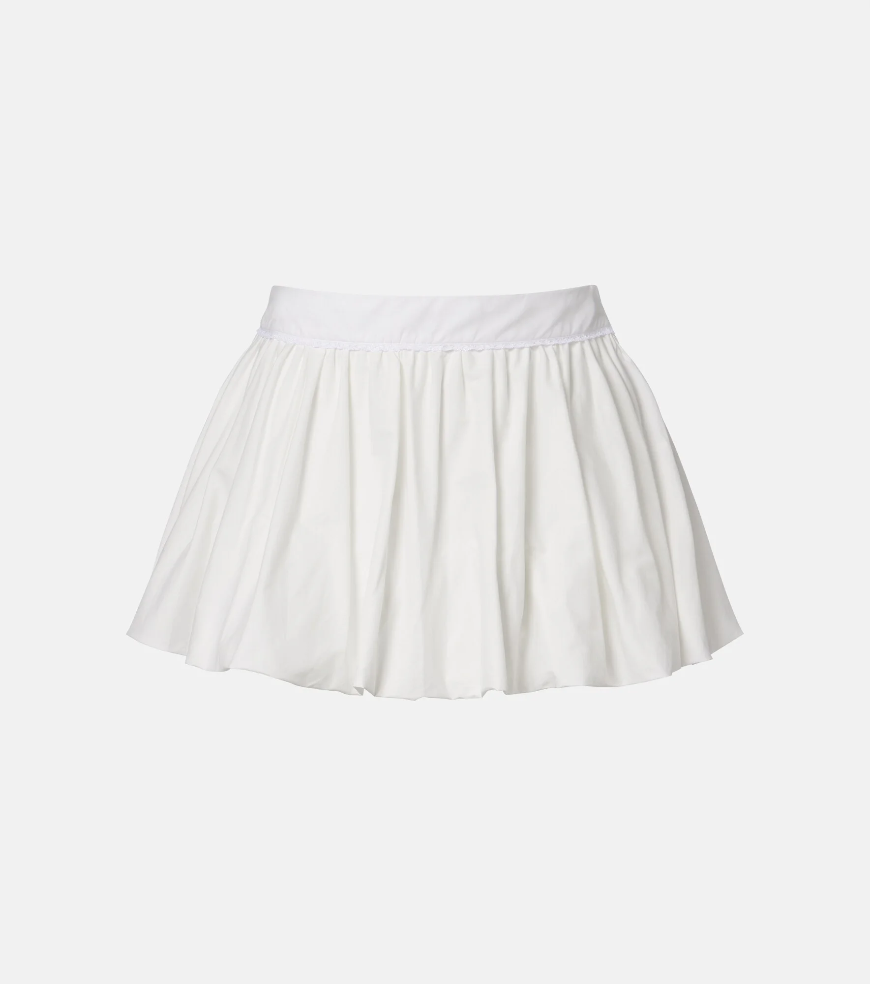 Micaela cotton poplin miniskirt - 1