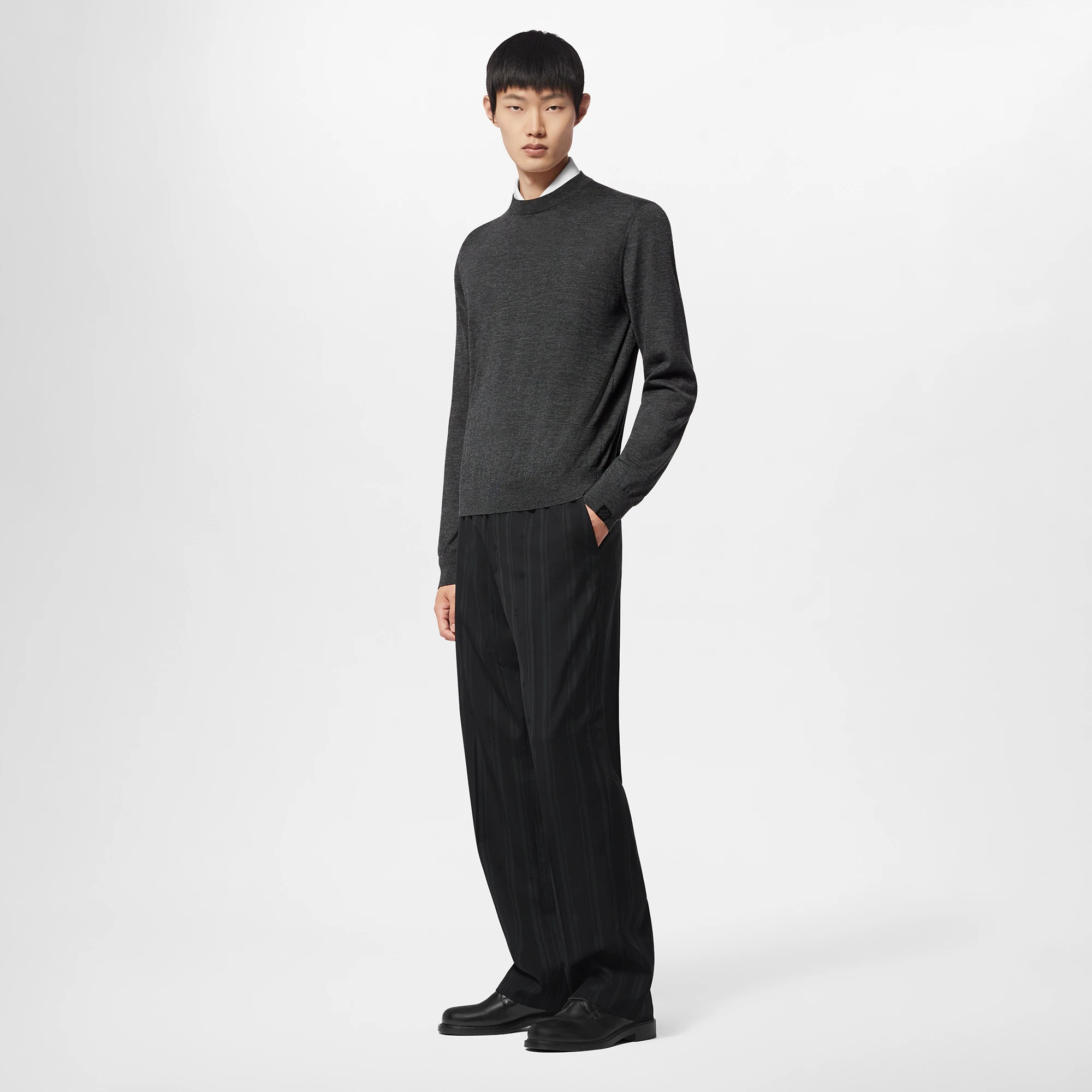 Silk And Cashmere Blend Crewneck - 6