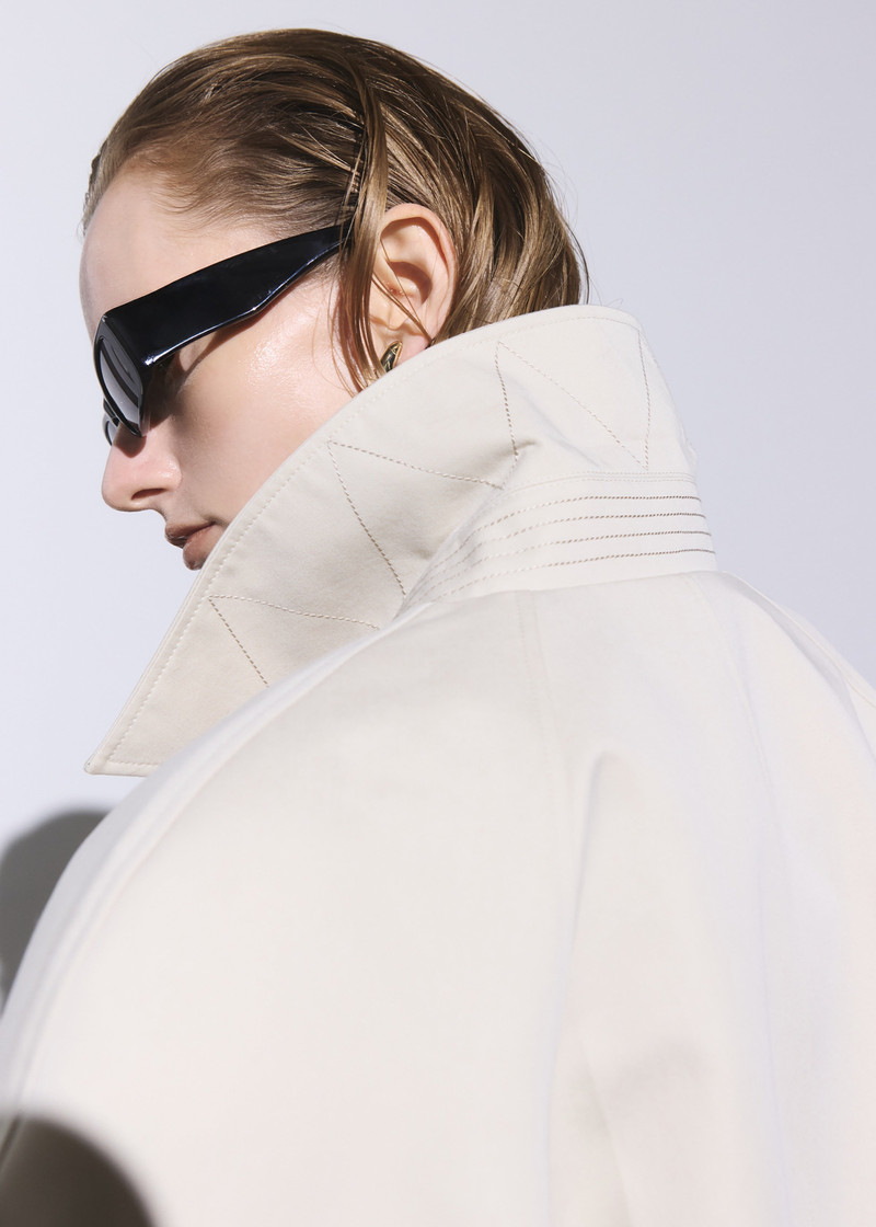 Turenne Curved Jacket - Beige 9