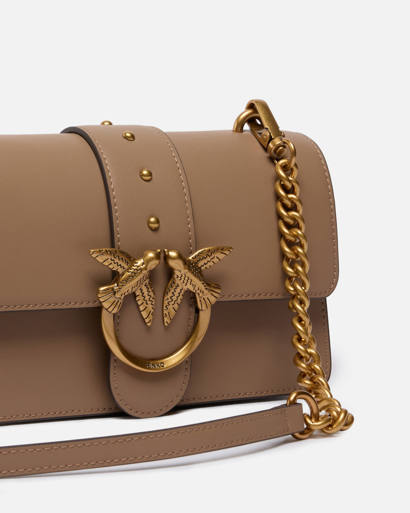 LOVE BAG ONE SMALL CROSSBODY BAG IN LEATHER 3