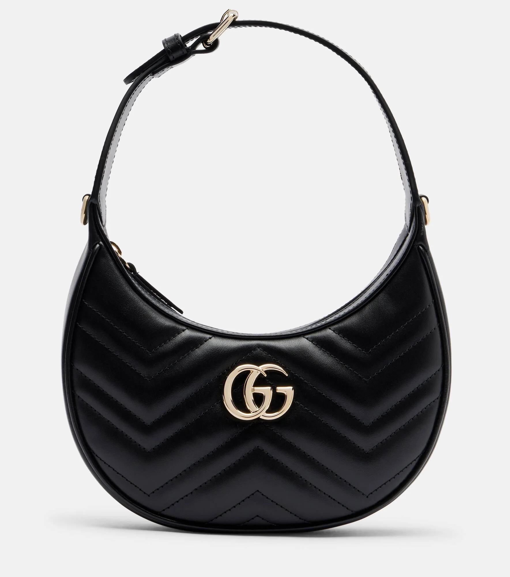 GG Marmont Small leather shoulder bag - 1