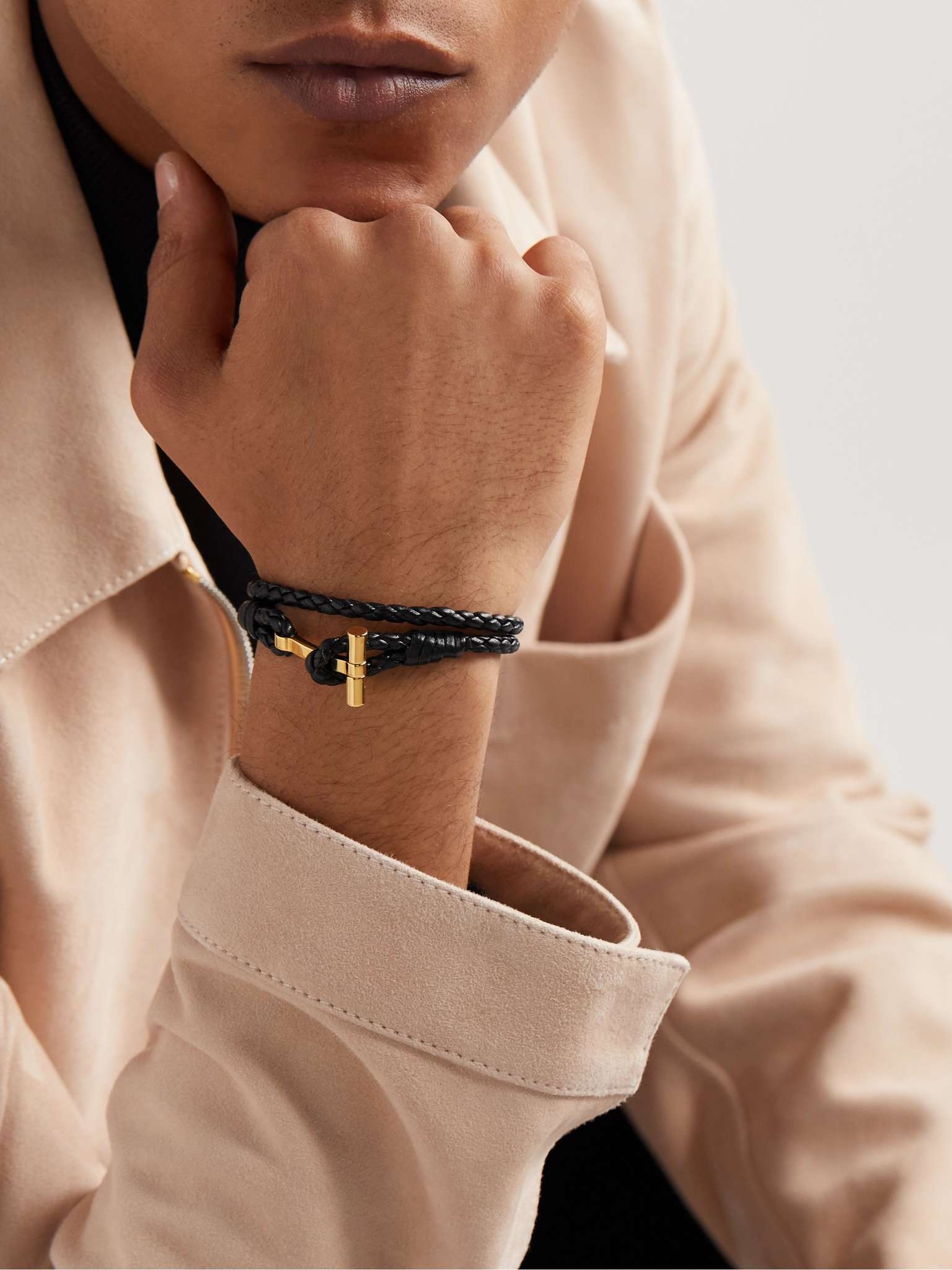 ブレスレット TOM FORD LEATHER BRACELET 0400019969326_BLACK?wid=600&