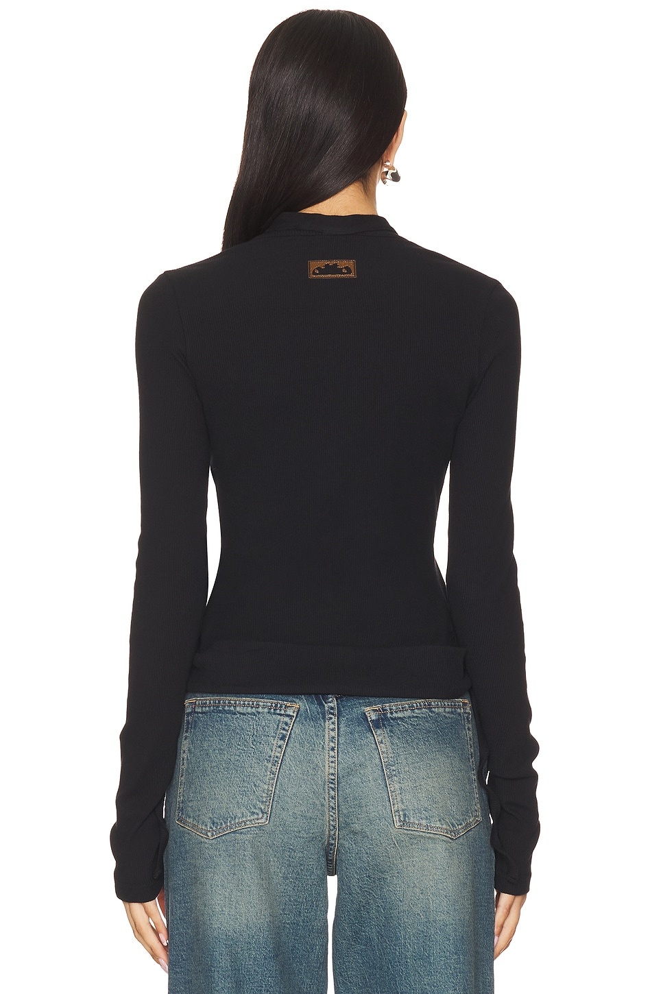 Double Closure Rib Cardigan - 4