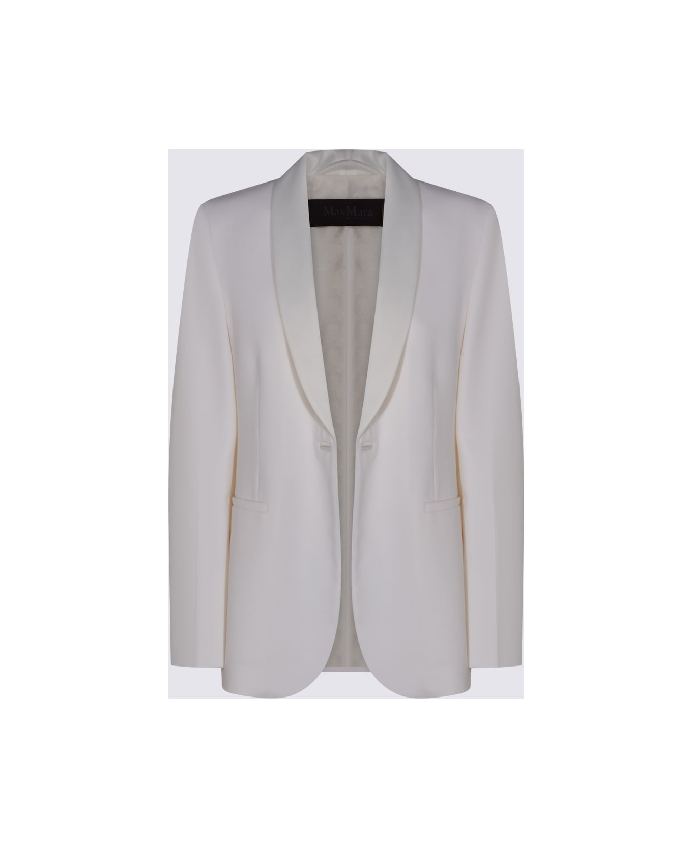 White Giselle Blazer - 1