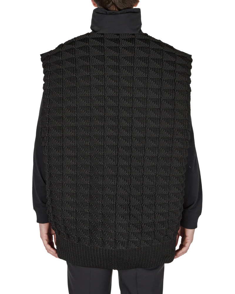 KNIT PANEL NYLON VEST 5