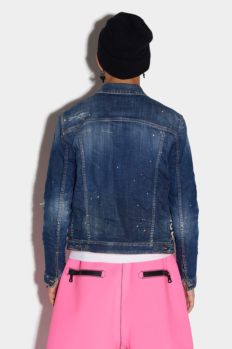 DARK TECHNO SURF WASH DAN JEAN JACKET - 2