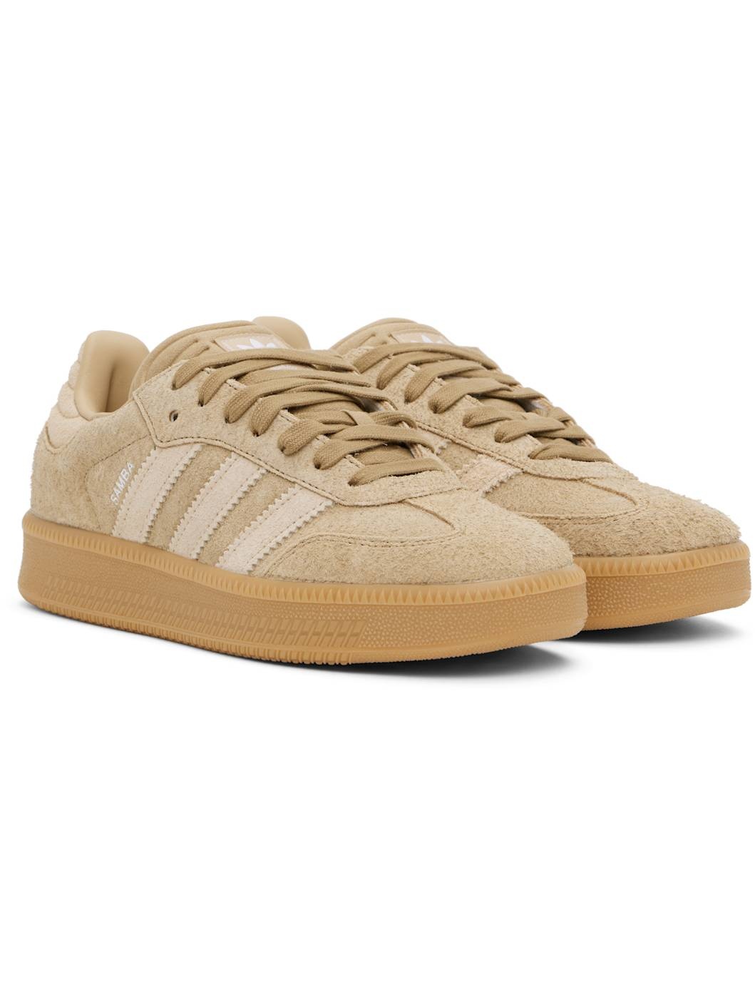Beige Samba XLG Sneakers - 4