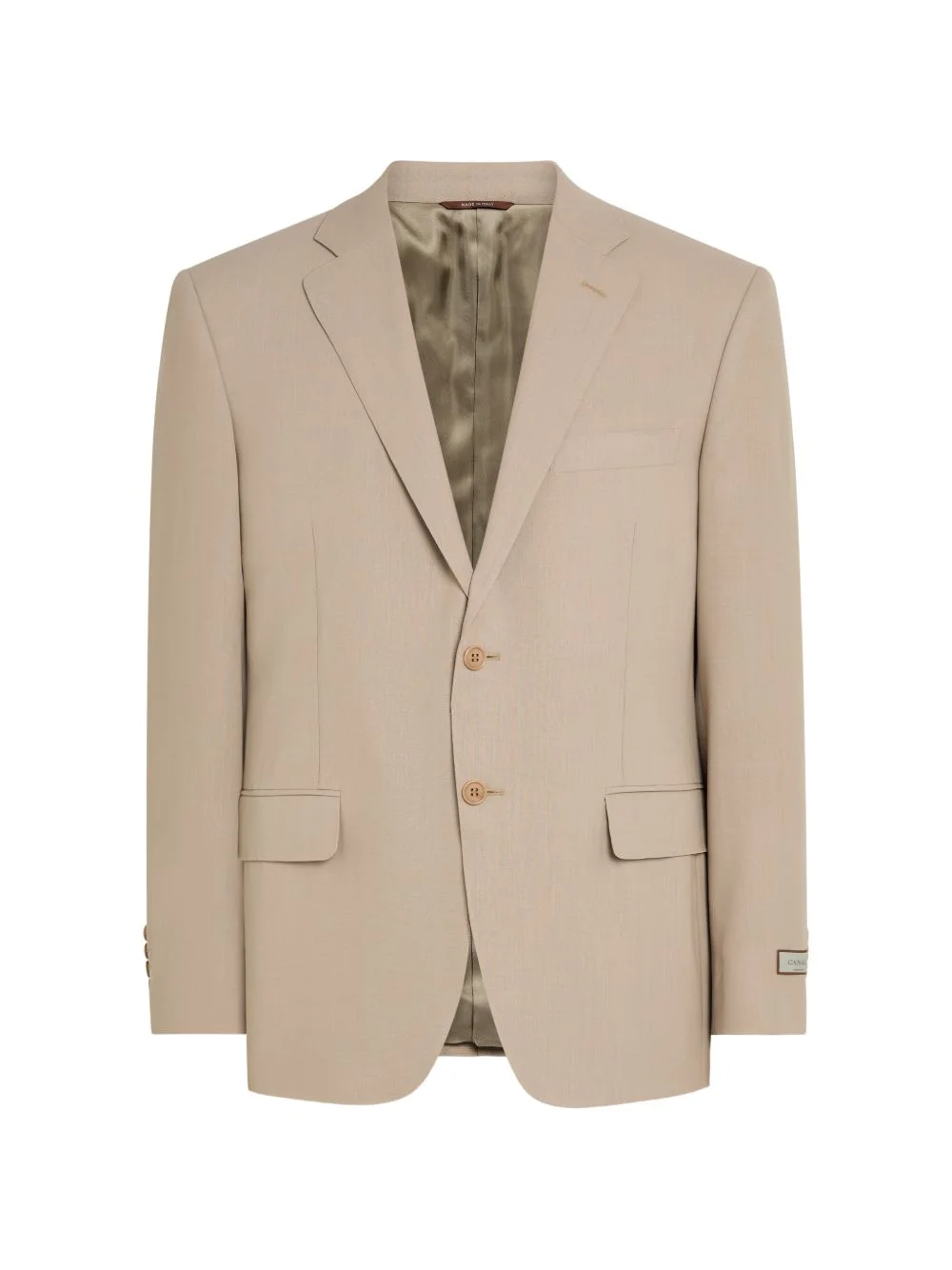 flap-pocket wool suit - 1