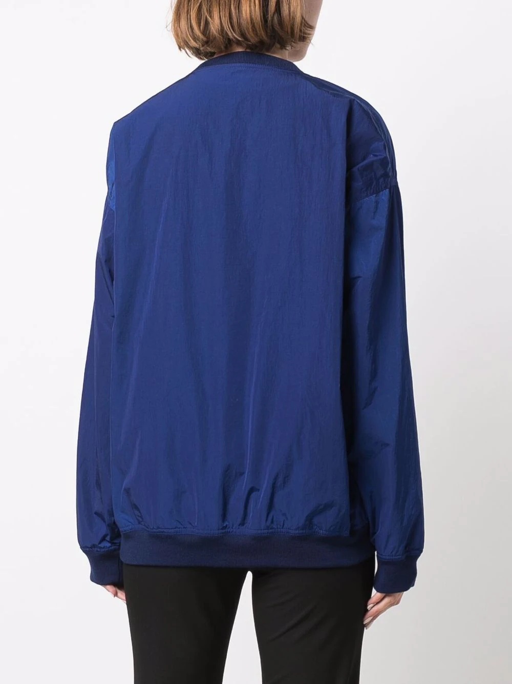 V-neck pouch pocket sweatshirt - 4