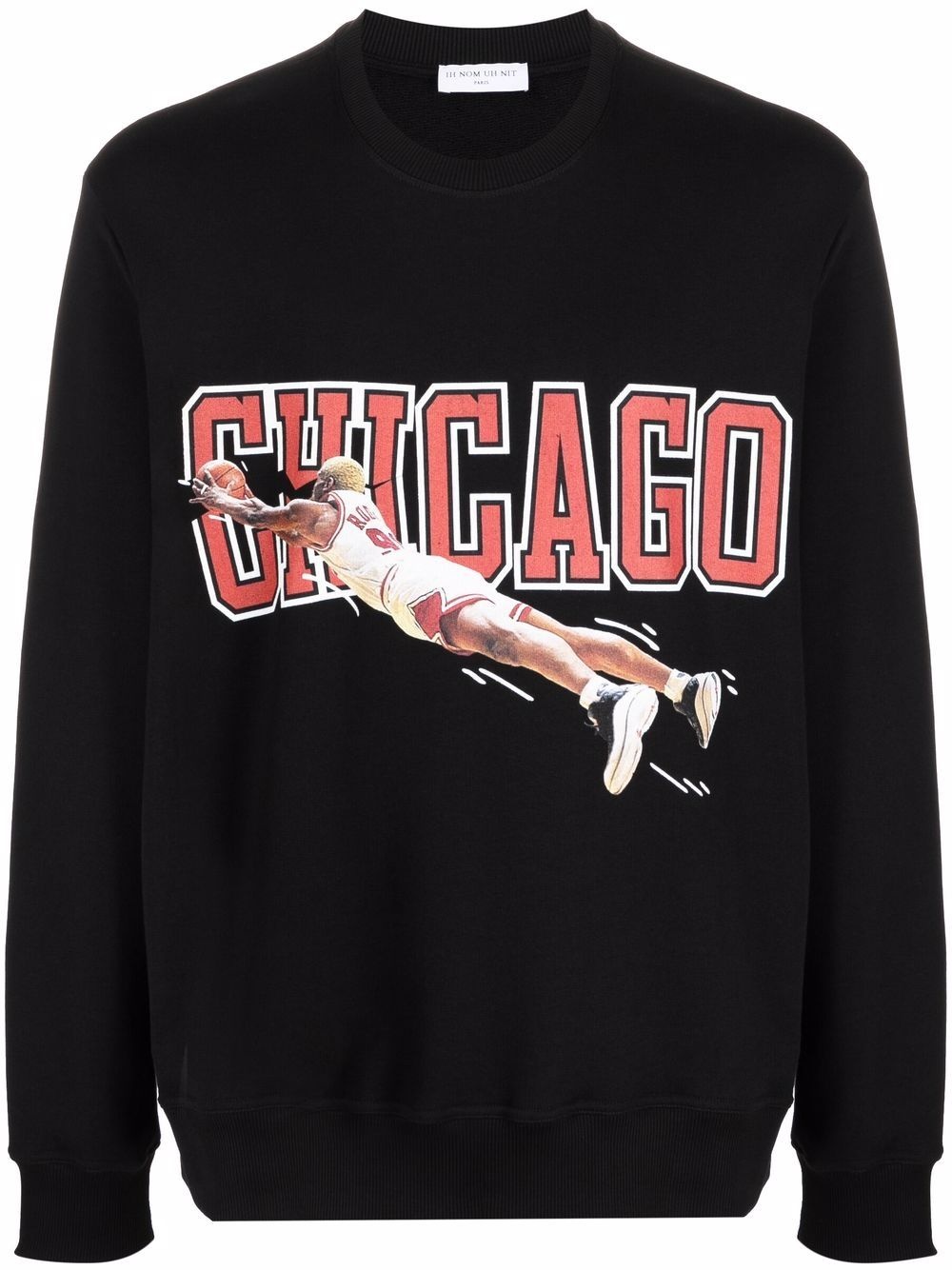 Chicago print sweatshirt - 1