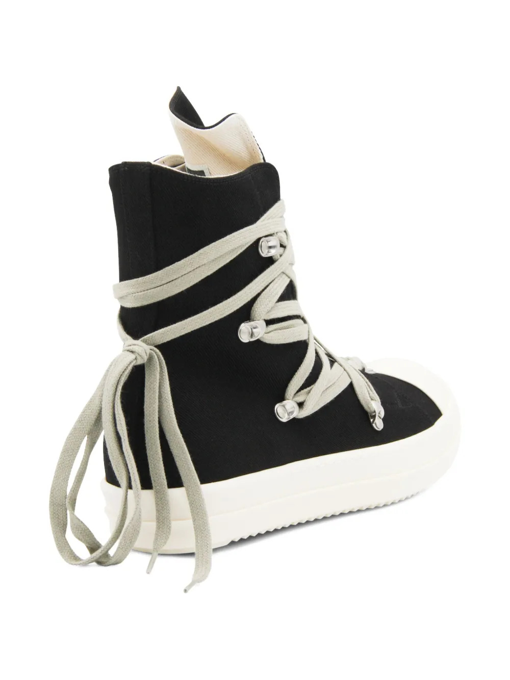 RICK OWENS DRKSHDW - Men Denim Megalace Sneaks - 3