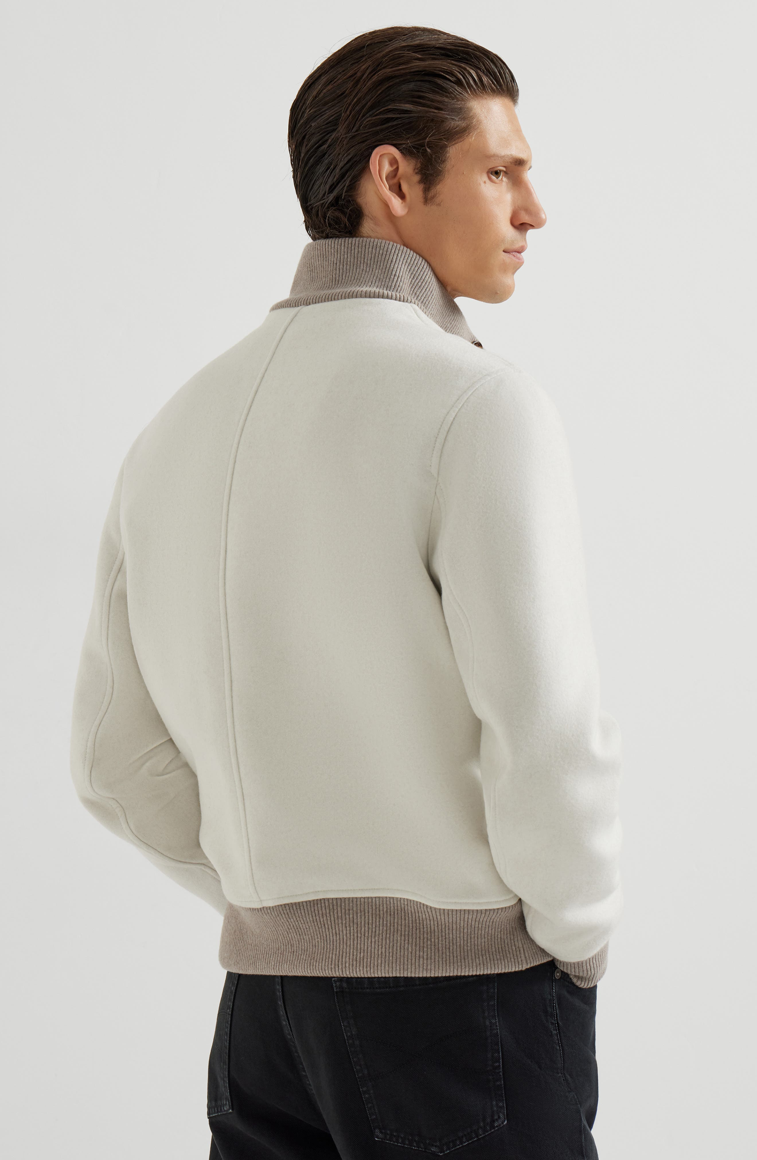Brunello Cucinelli Hand-crafted bomber jacket in Panama at Nordstrom - 3