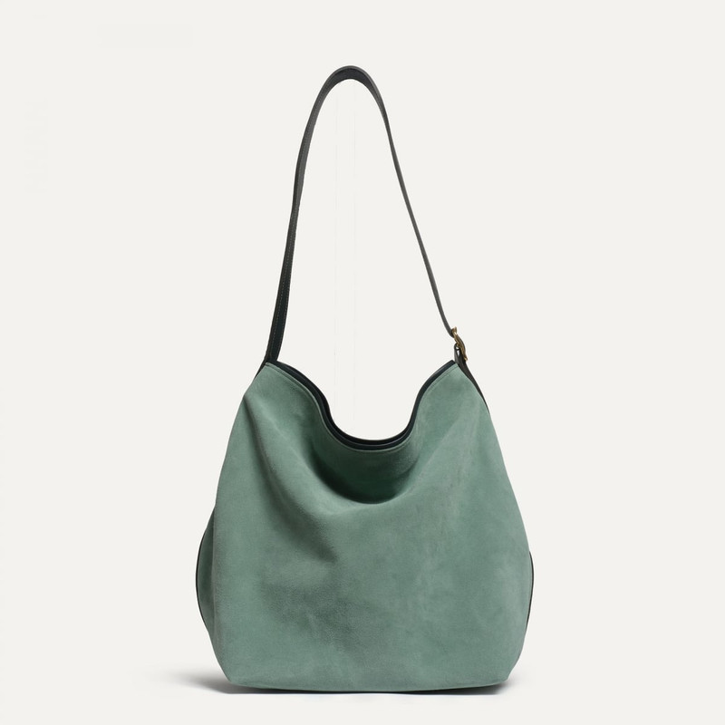 SOFIA BUCKET BAG - JADE GREEN 1